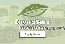 EnviroServ Waste Management Internships